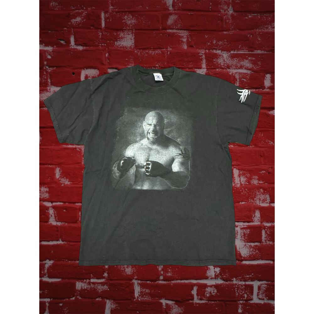 Vintage 90s Goldberg Who’s Next Wrestling WWE Sports T-Shirt